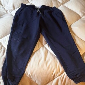 Women Fig Navy Blue Regular Joggers